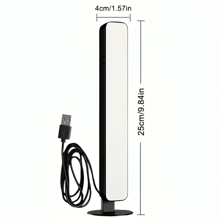 Διακοσμητική LED RGB Μπάρα Φωτισμού με Τηλεχειριστήριο Διακοσμητική LED RGB Μπάρα Φωτισμού με Τηλεχειριστήριο