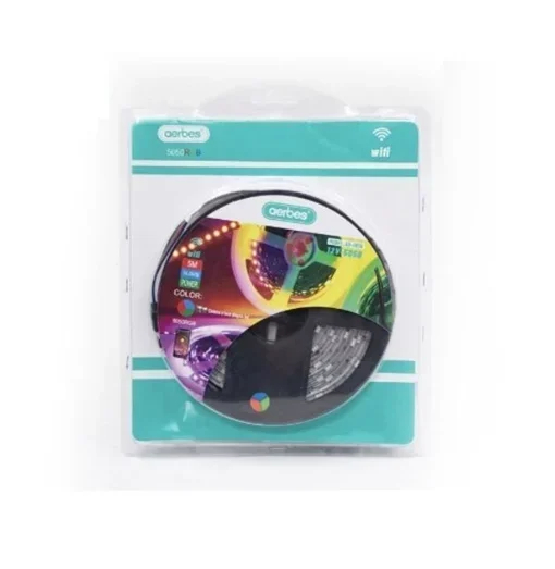 Διακοσμητική ταινία LED RGB με τηλεχειριστήριο και WiFi 5m Aerbes Διακοσμητική ταινία LED RGB με τηλεχειριστήριο και WiFi 5m Aerbes