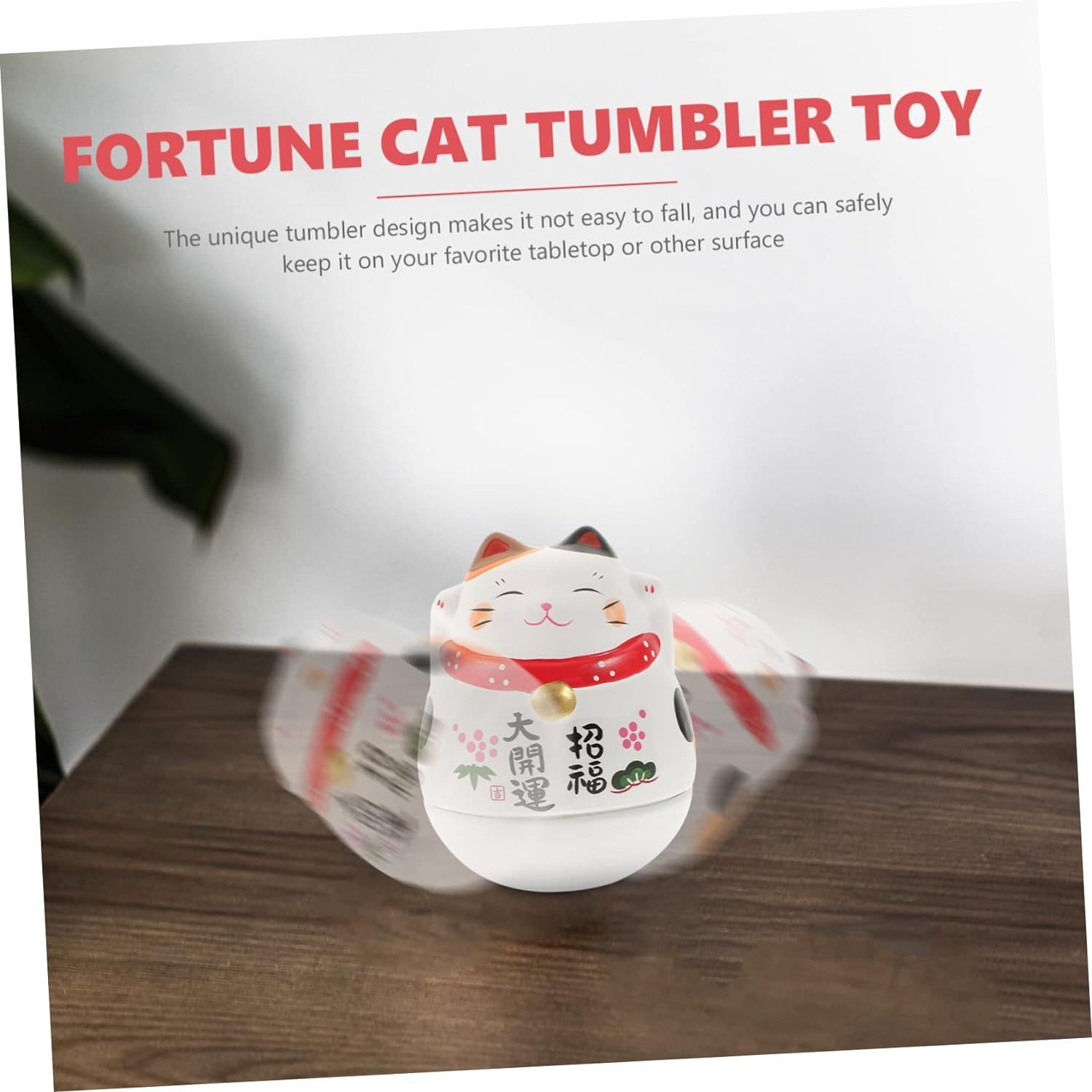 Διακοσμητική Τυχερή Λευκή Γάτα Κεραμική 6×8.5cm - Feng Shui Cat Διακοσμητική Τυχερή Λευκή Γάτα Κεραμική 6×8.5cm - Feng Shui Cat