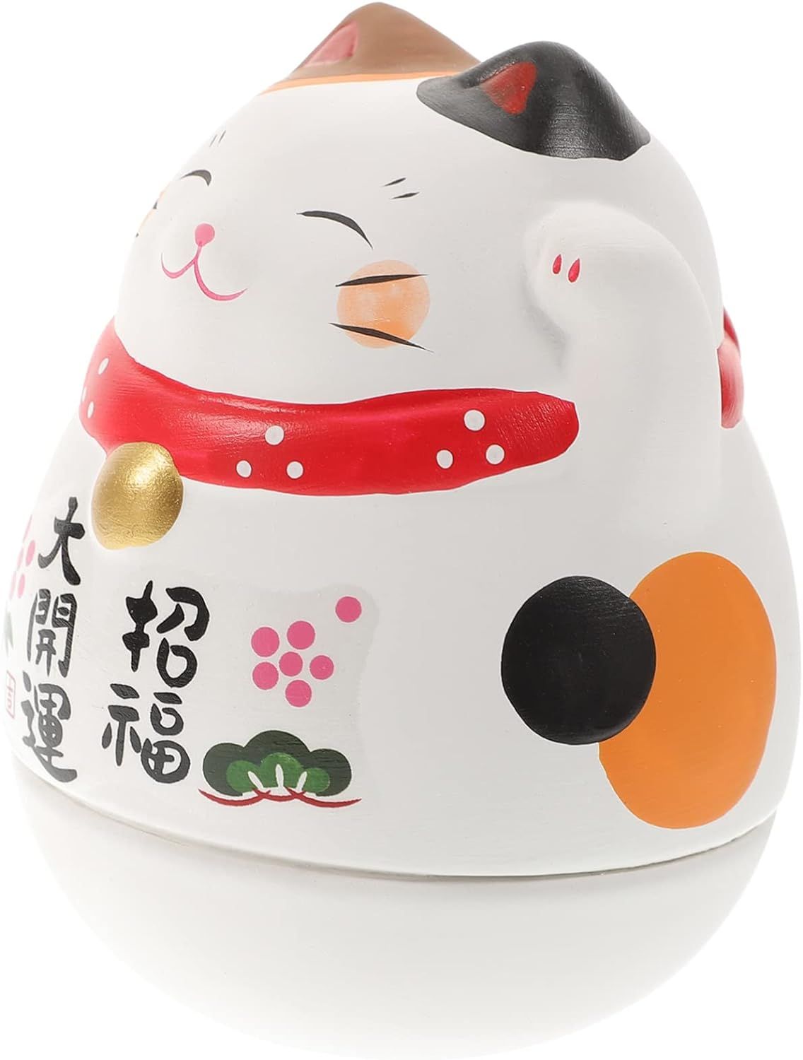 Διακοσμητική Τυχερή Λευκή Γάτα Κεραμική 6×8.5cm - Feng Shui Cat Διακοσμητική Τυχερή Λευκή Γάτα Κεραμική 6×8.5cm - Feng Shui Cat