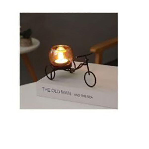 Διακοσμητικό Επιτραπέζιο Κηροπήγιο Μαύρο 17x18.5x11cm Διακοσμητικό Επιτραπέζιο Κηροπήγιο Μαύρο 17x18.5x11cm