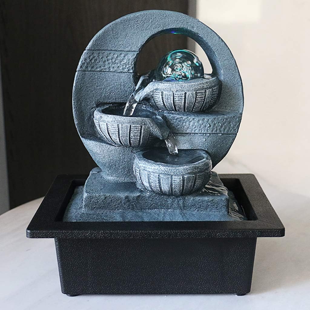 Διακοσμητικό Feng Shui Συντριβάνι Καταρράκτης με Φωτισμό LED - 26 x 23 x 18 εκ Διακοσμητικό Feng Shui Συντριβάνι Καταρράκτης με Φωτισμό LED - 26 x 23 x 18 εκ