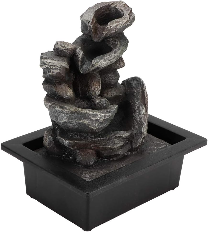 Διακοσμητικό Feng Shui Συντριβάνι Καταρράκτης με Φωτισμό LED - 28 x 23 x 18 εκ Διακοσμητικό Feng Shui Συντριβάνι Καταρράκτης με Φωτισμό LED - 28 x 23 x 18 εκ