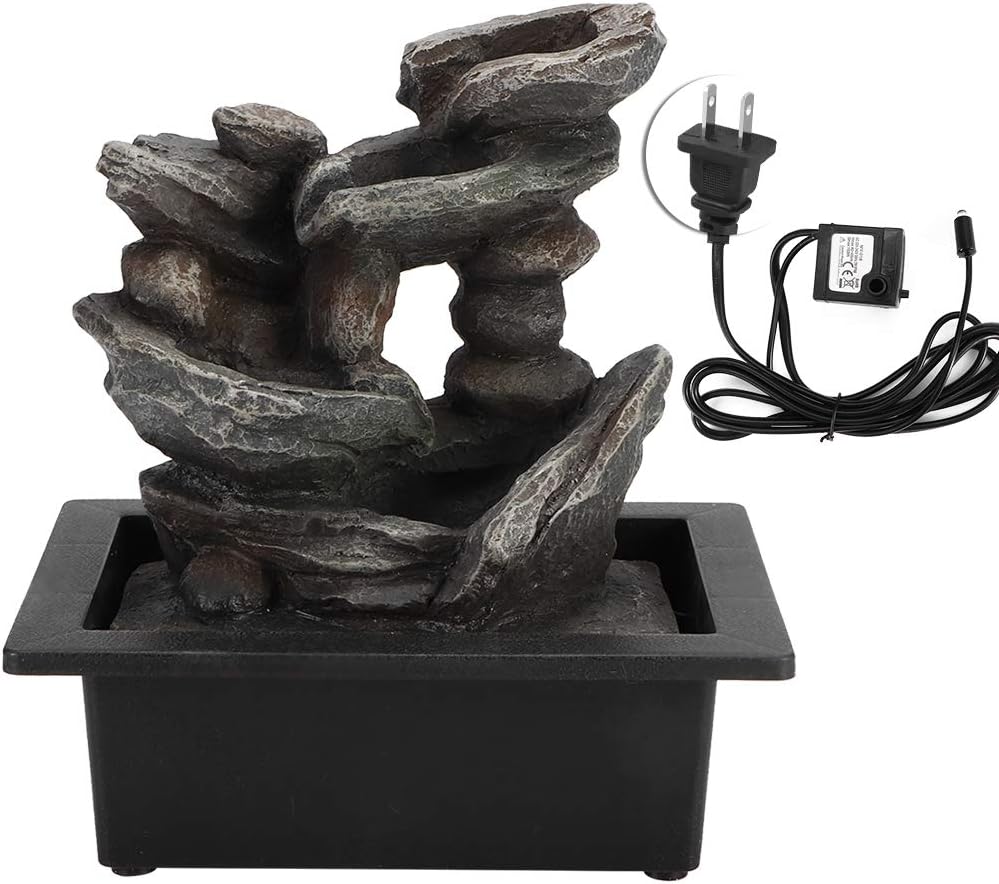 Διακοσμητικό Feng Shui Συντριβάνι Καταρράκτης με Φωτισμό LED - 28 x 23 x 18 εκ Διακοσμητικό Feng Shui Συντριβάνι Καταρράκτης με Φωτισμό LED - 28 x 23 x 18 εκ