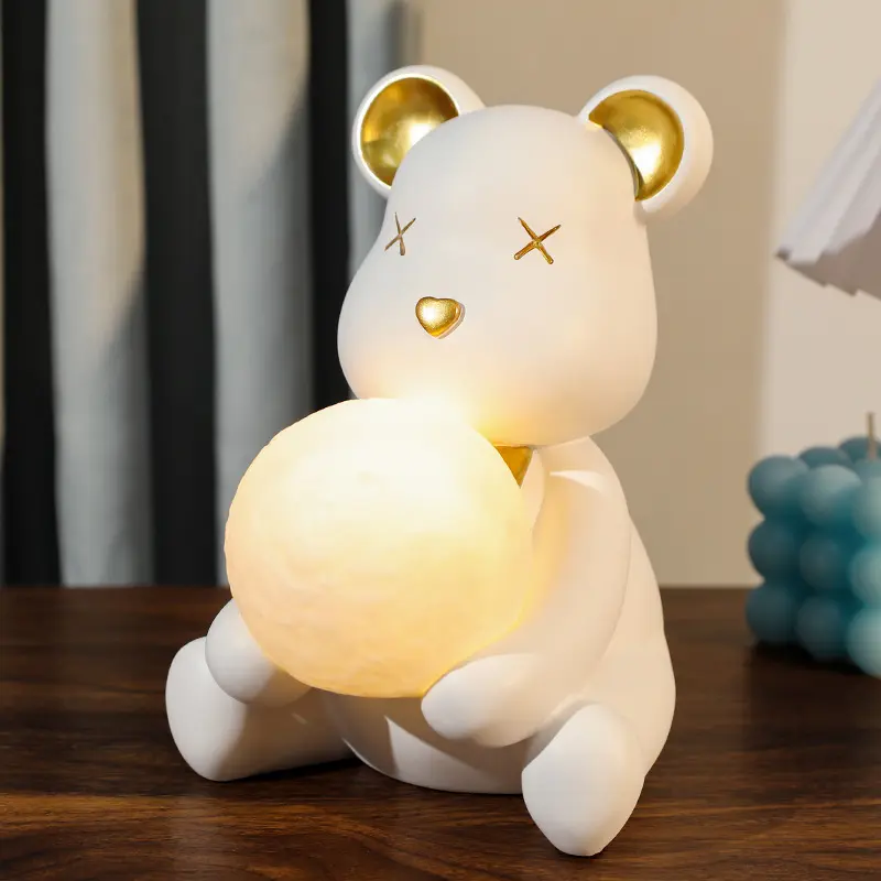 Διακοσμητικό Φως Σπιτιού - Αρκουδάκι Άγαλμα / Μινιατούρα με Αποθηκευτικό Χώρο Μικρών Αντικειμένων Διακοσμητικό Φως Σπιτιού - Αρκουδάκι Άγαλμα / Μινιατούρα με Αποθηκευτικό Χώρο Μικρών Αντικειμένων