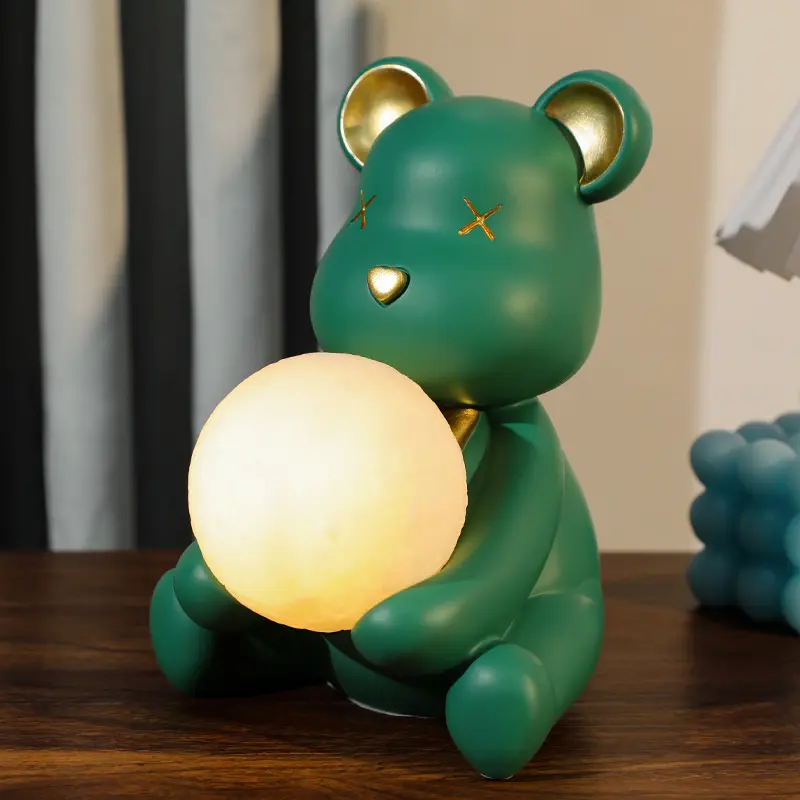 Διακοσμητικό Φως Σπιτιού - Αρκουδάκι Άγαλμα / Μινιατούρα με Αποθηκευτικό Χώρο Μικρών Αντικειμένων Διακοσμητικό Φως Σπιτιού - Αρκουδάκι Άγαλμα / Μινιατούρα με Αποθηκευτικό Χώρο Μικρών Αντικειμένων