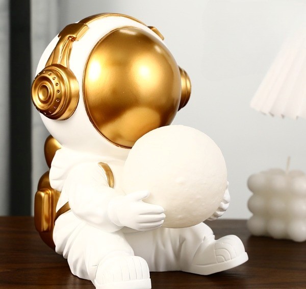 Διακοσμητικό Φως Σπιτιού - Αστροναύτης Άγαλμα / Μινιατούρα με Αποθηκευτικό Χώρο Μικρών Αντικειμένων Διακοσμητικό Φως Σπιτιού - Αστροναύτης Άγαλμα / Μινιατούρα με Αποθηκευτικό Χώρο Μικρών Αντικειμένων