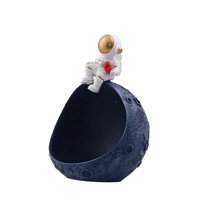 Διακοσμητικό Φως Σπιτιού - Αστροναύτης στη Σελήνη Άγαλμα / Μινιατούρα με Αποθηκευτικό Χώρο Μικρών Αντικειμένων Διακοσμητικό Φως Σπιτιού - Αστροναύτης στη Σελήνη Άγαλμα / Μινιατούρα με Αποθηκευτικό Χώρο Μικρών Αντικειμένων