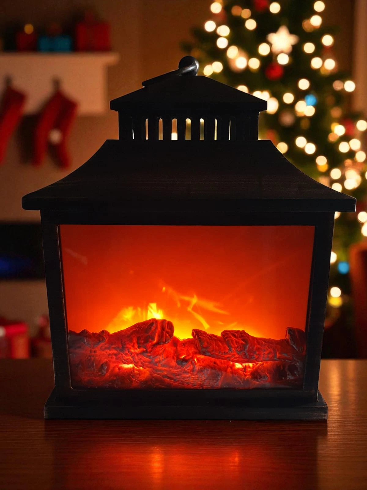 Διακοσμητικό Φωτιστικό LED με Εφέ Τζακιού 29.8 x 36cm Διακοσμητικό Φωτιστικό LED με Εφέ Τζακιού 29.8 x 36cm