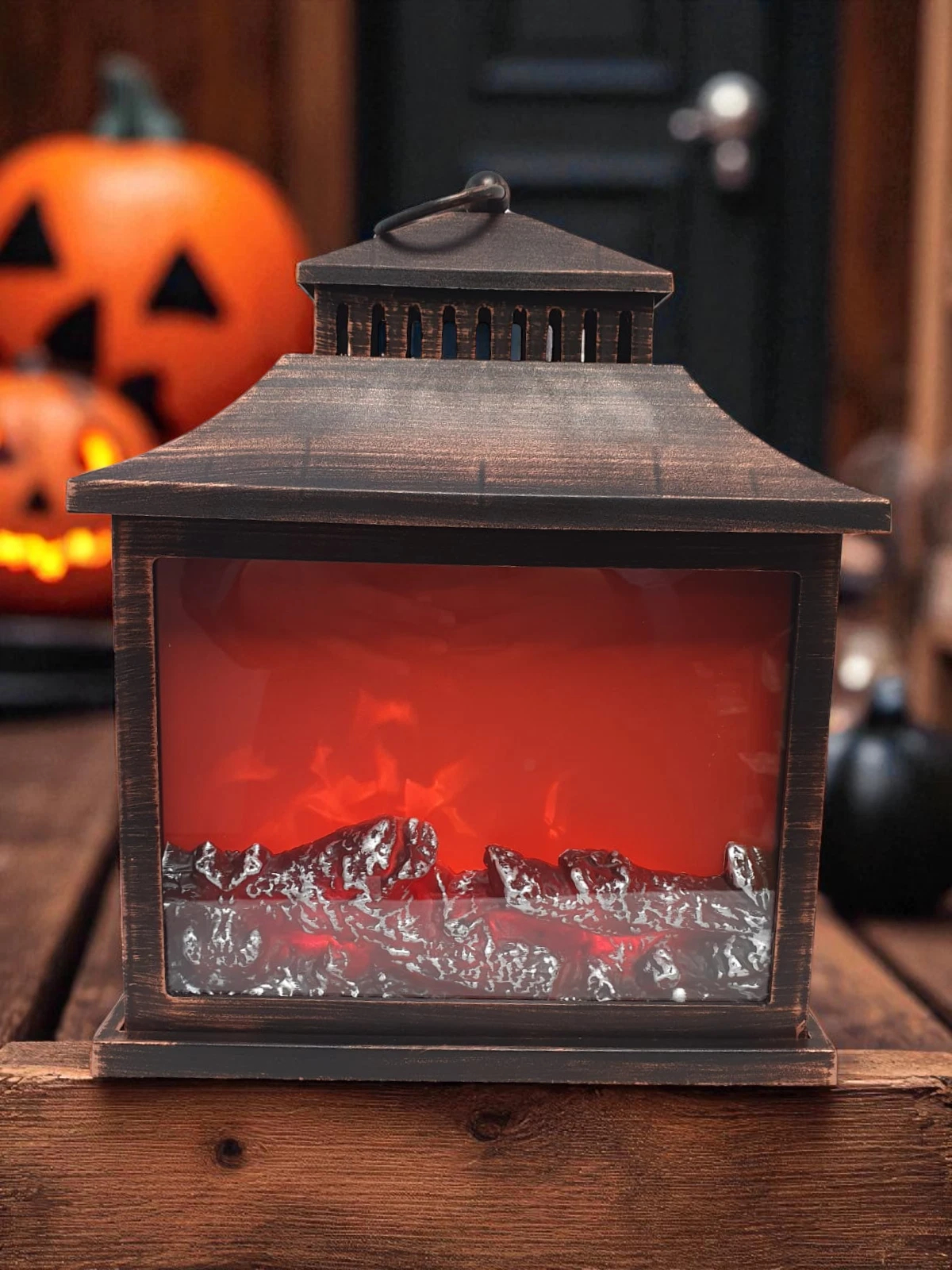 Διακοσμητικό Φωτιστικό LED με Εφέ Τζακιού 29.8 x 36cm Διακοσμητικό Φωτιστικό LED με Εφέ Τζακιού 29.8 x 36cm