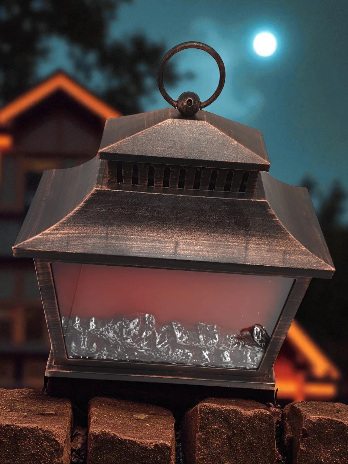 Διακοσμητικό Φωτιστικό LED με Εφέ Τζακιού 29.8 x 36cm Διακοσμητικό Φωτιστικό LED με Εφέ Τζακιού 29.8 x 36cm