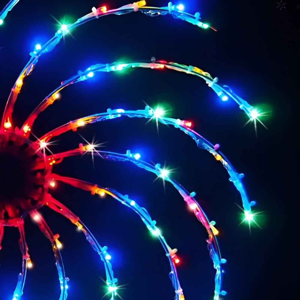 Διακοσμητικό Φωτιστικό LED Spinner Rainbow Πολύχρωμο 70cm Διακοσμητικό Φωτιστικό LED Spinner Rainbow Πολύχρωμο 70cm