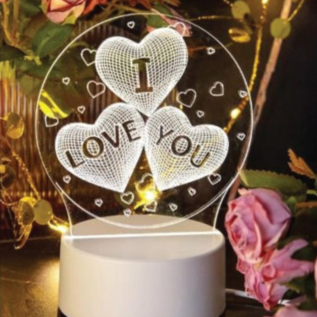 Διακοσμητικό Φωτιστικό με Σχέδιο Μπαλόνια σε Σχήμα Καρδιάς 18 x 13.5cm Διακοσμητικό Φωτιστικό με Σχέδιο Μπαλόνια σε Σχήμα Καρδιάς 18 x 13.5cm