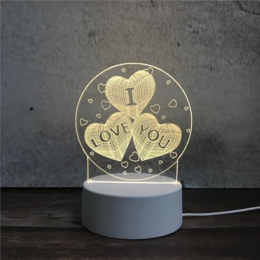 Διακοσμητικό Φωτιστικό με Σχέδιο Μπαλόνια σε Σχήμα Καρδιάς 18 x 13.5cm Διακοσμητικό Φωτιστικό με Σχέδιο Μπαλόνια σε Σχήμα Καρδιάς 18 x 13.5cm