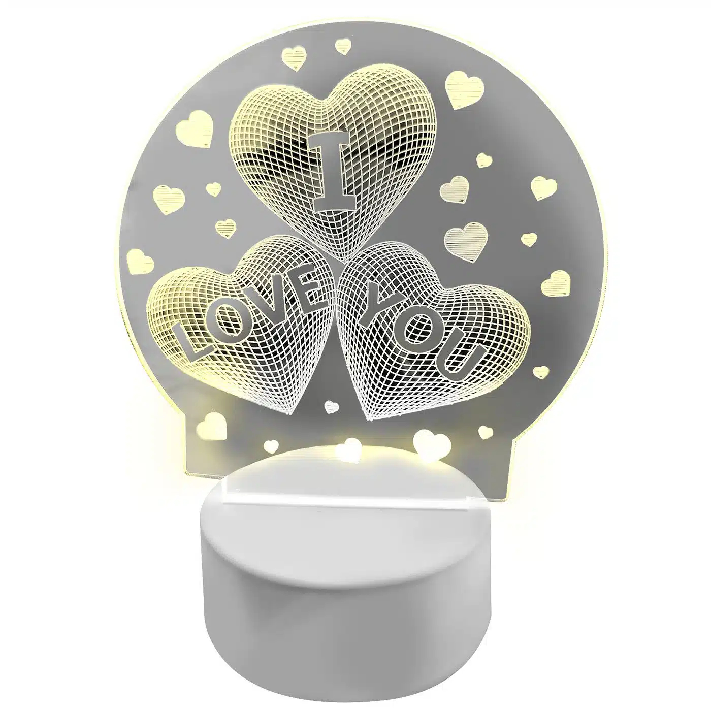 Διακοσμητικό Φωτιστικό με Σχέδιο Μπαλόνια σε Σχήμα Καρδιάς 18 x 13.5cm Διακοσμητικό Φωτιστικό με Σχέδιο Μπαλόνια σε Σχήμα Καρδιάς 18 x 13.5cm