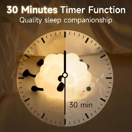 Διακοσμητικό Φωτιστικό Προβατάκι USB Σιλικόνης LED, Επαναφορτιζόμενο, Ασφαλές για Παιδιά Διακοσμητικό Φωτιστικό Προβατάκι USB Σιλικόνης LED, Επαναφορτιζόμενο, Ασφαλές για Παιδιά