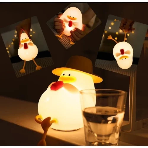 Διακοσμητικό Φωτιστικό USB Σιλικόνης Otis the Duck – LED, Επαναφορτιζόμενο, Ιδανικό για Παιδιά Διακοσμητικό Φωτιστικό USB Σιλικόνης Otis the Duck – LED, Επαναφορτιζόμενο, Ιδανικό για Παιδιά