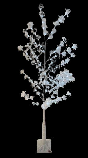 Διακοσμητικό Φωτιζόμενο Δέντρο LED 180cm με Λευκά Λουλούδια – Ψυχρό Λευκό Φως Διακοσμητικό Φωτιζόμενο Δέντρο LED 180cm με Λευκά Λουλούδια – Ψυχρό Λευκό Φως