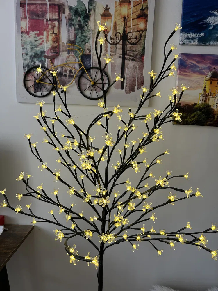 Διακοσμητικό Φωτιζόμενο Δέντρο LED 240 Λουλουδιών - 150cm Διακοσμητικό Φωτιζόμενο Δέντρο LED 240 Λουλουδιών - 150cm