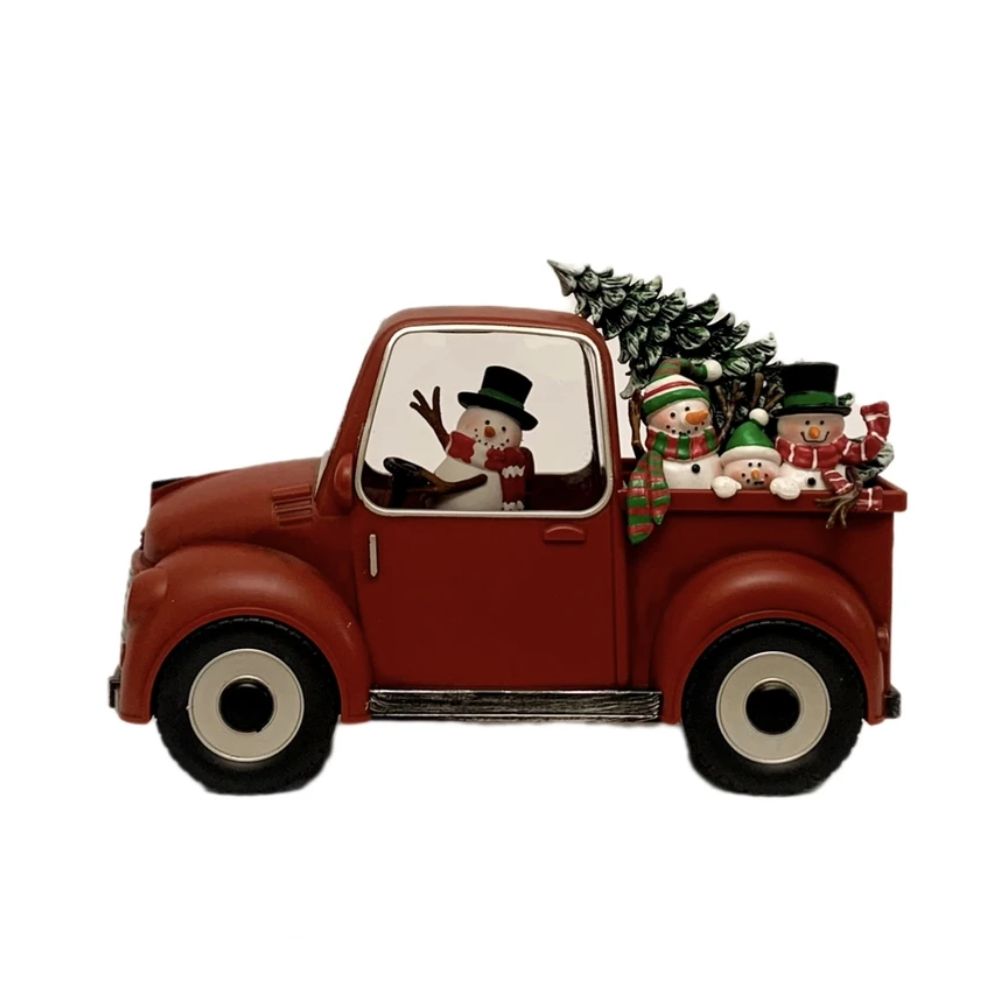 Διακοσμητικό με Χριστουγεννιάτικες Φιγούρες, Μουσική και Εφέ Ασημόσκονης 22x9.5cm Διακοσμητικό με Χριστουγεννιάτικες Φιγούρες, Μουσική και Εφέ Ασημόσκονης 22x9.5cm