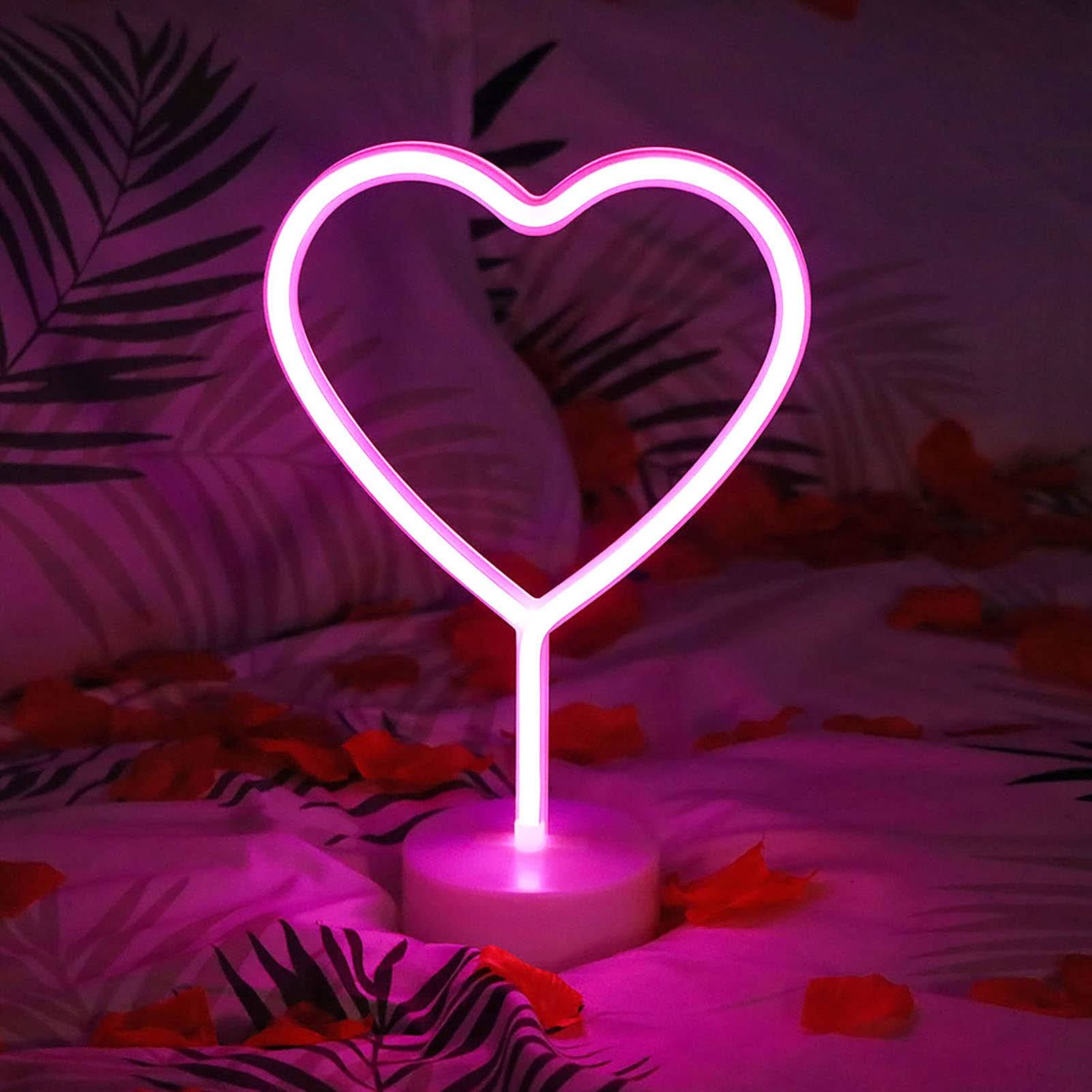 Διακοσμητικό Neon LED Φωτιστικό Καρδιά Decoration Lamp Heart 29x20x12 cm Διακοσμητικό Neon LED Φωτιστικό Καρδιά Decoration Lamp Heart 29x20x12 cm
