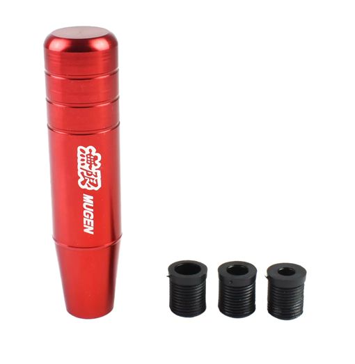 Διακοσμητικό Πόμολο Λεβιέ Ταχυτήτων Αυτοκινήτου Αλουμινίου MUGEN 13cm - Κόκκινο Διακοσμητικό Πόμολο Λεβιέ Ταχυτήτων Αυτοκινήτου Αλουμινίου MUGEN 13cm - Κόκκινο