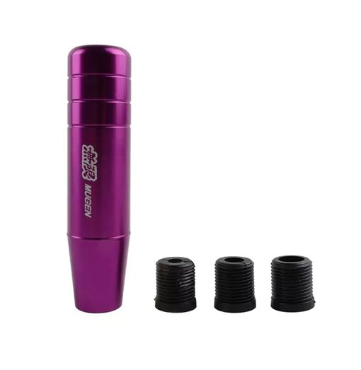 Διακοσμητικό Πόμολο Λεβιέ Ταχυτήτων Αυτοκινήτου Αλουμινίου MUGEN 13cm - Μωβ Διακοσμητικό Πόμολο Λεβιέ Ταχυτήτων Αυτοκινήτου Αλουμινίου MUGEN 13cm - Μωβ