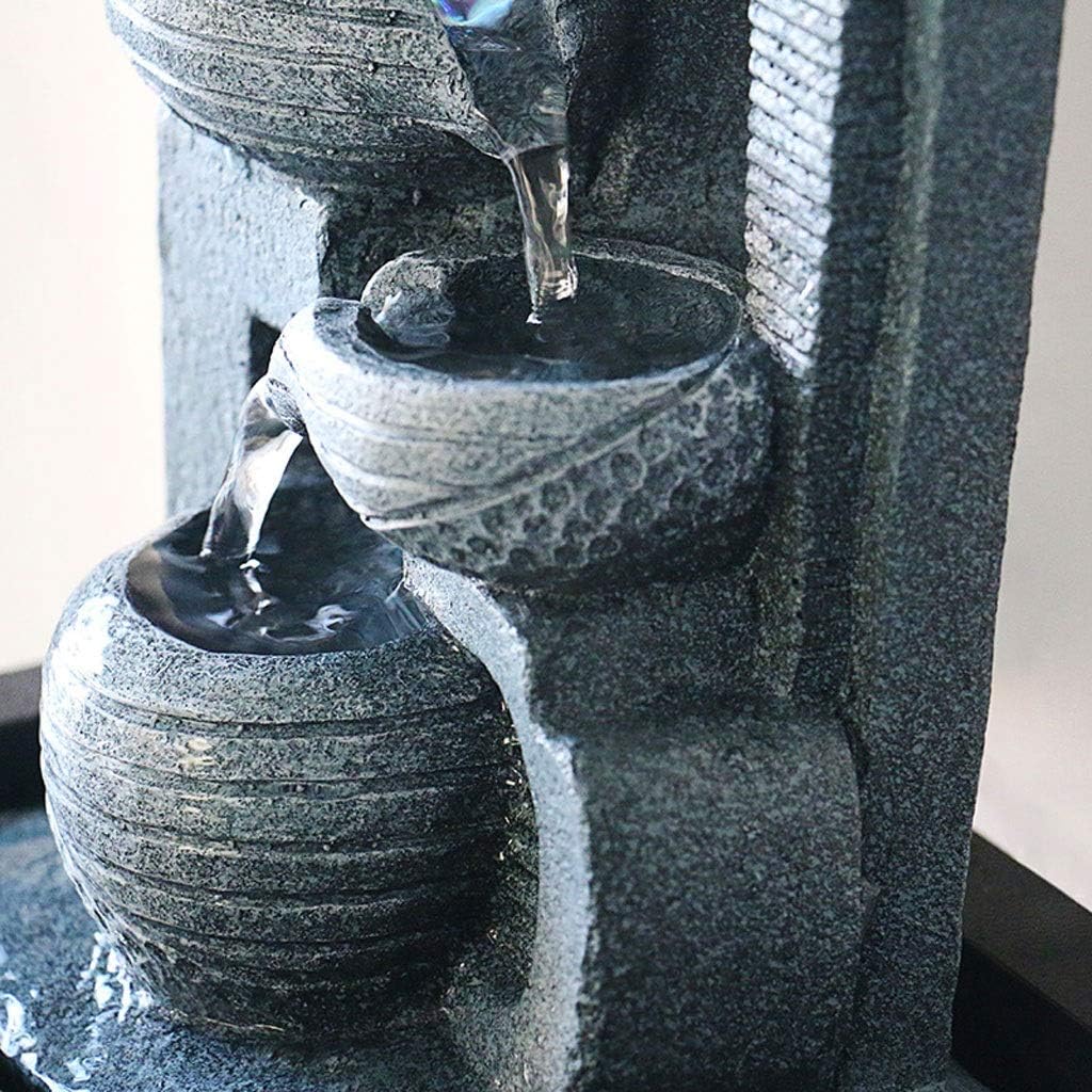 Διακοσμητικό Συντριβάνι Τρεχούμενου Νερού Feng Shui με Εφέ LED Φωτισμού & Κρυστάλλινη Σφαίρα - 26 x 23 x 18 εκ Διακοσμητικό Συντριβάνι Τρεχούμενου Νερού Feng Shui με Εφέ LED Φωτισμού & Κρυστάλλινη Σφαίρα - 26 x 23 x 18 εκ