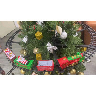 Διακοσμητικό Τρενάκι για το Χριστουγεννιάτικο Δέντρο με Φως και Ήχο Διακοσμητικό Τρενάκι για το Χριστουγεννιάτικο Δέντρο με Φως και Ήχο