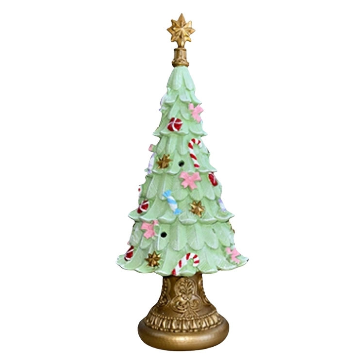 Διακοσμητικό Χριστουγεννιάτικο Δεντράκι με Φως και Μουσική - 32 x 13 cm Διακοσμητικό Χριστουγεννιάτικο Δεντράκι με Φως και Μουσική - 32 x 13 cm