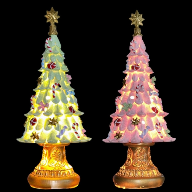 Διακοσμητικό Χριστουγεννιάτικο Δεντράκι με Φως και Μουσική - 32 x 13 cm Διακοσμητικό Χριστουγεννιάτικο Δεντράκι με Φως και Μουσική - 32 x 13 cm