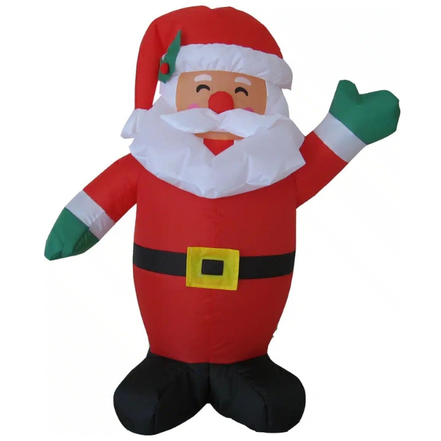 Διακοσμητικός Φουσκωτός Άγιος Βασίλης 90cm με Ενσωματωμένο Blower Διακοσμητικός Φουσκωτός Άγιος Βασίλης 90cm με Ενσωματωμένο Blower