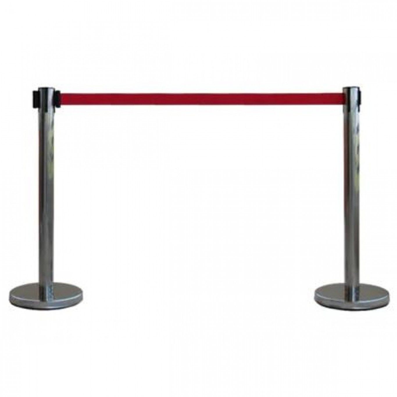 Διαχωριστικό Κολονάκι Καταστημάτων με Κόκκινο Ιμάντα Μήκους 2m Διαχωριστικό Κολονάκι Καταστημάτων με Κόκκινο Ιμάντα Μήκους 2m