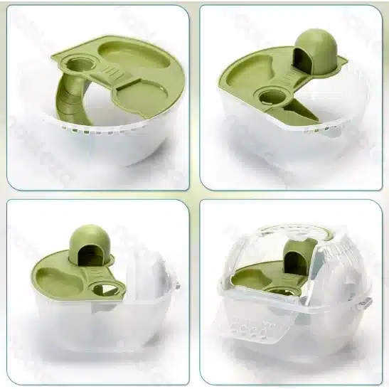 Διώροφο Κλουβί για Χάμστερ - Τρωκτικά με Αξεσουάρ και Ασφαλή Κουμπώματα Πράσινο Διώροφο Κλουβί για Χάμστερ - Τρωκτικά με Αξεσουάρ και Ασφαλή Κουμπώματα Πράσινο