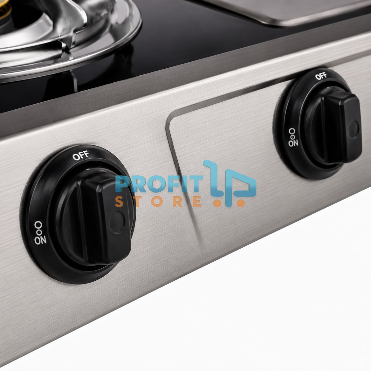 Διπλή Επιτραπέζια Εστία Υγραερίου Inox Winning Star 2500W Διπλή Επιτραπέζια Εστία Υγραερίου Inox Winning Star 2500W