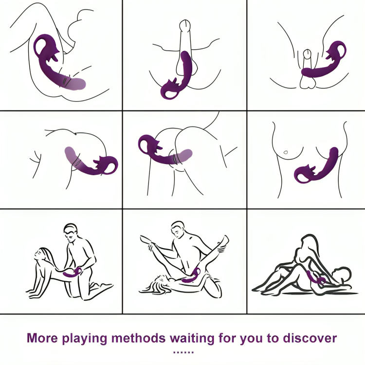 Διπλός Δονητής για Κολπική & Κλειτοριδική Διέγερση με 10 Προγράμματα Δόνησης - Επαναφορτιζόμενος με USB Διπλός Δονητής για Κολπική & Κλειτοριδική Διέγερση με 10 Προγράμματα Δόνησης - Επαναφορτιζόμενος με USB