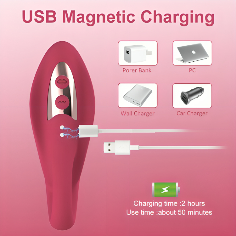 Διπλός Δονητής για Κολπική & Κλειτοριδική Διέγερση με Δονούμενη Μπάλα - 10 Προγράμματα Δόνησης - Επαναφορτιζόμενος με USB Διπλός Δονητής για Κολπική & Κλειτοριδική Διέγερση με Δονούμενη Μπάλα - 10 Προγράμματα Δόνησης - Επαναφορτιζόμενος με USB