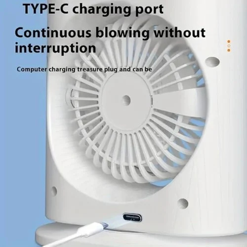 Διπλός USB Ανεμιστήρας με Υδρονέφωση, RGB Φωτισμό & Τηλεχειριστήριο - Arrango Διπλός USB Ανεμιστήρας με Υδρονέφωση, RGB Φωτισμό & Τηλεχειριστήριο - Arrango