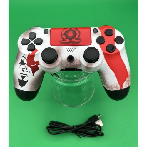 Doubleshock God of War Ασύρματο Gamepad Χειριστήριο Παιχνιδιών για PS4, PS TV, PS Now με Φωτιζόμενη Μπάρα USB Doubleshock God of War Ασύρματο Gamepad Χειριστήριο Παιχνιδιών για PS4, PS TV, PS Now με Φωτιζόμενη Μπάρα USB