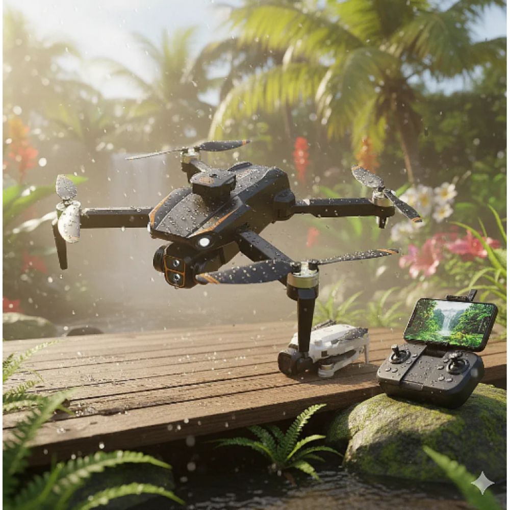 Drone 8K με Κάμερα και Brushless Μοτέρ – Αναδιπλούμενο Drone με LED Drone 8K με Κάμερα και Brushless Μοτέρ – Αναδιπλούμενο Drone με LED