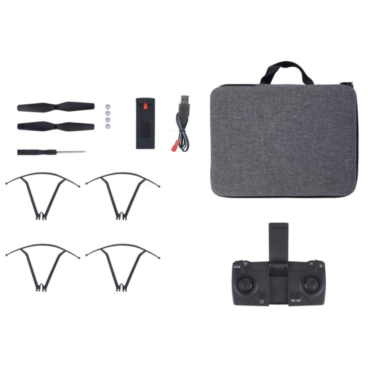 Drone Quadcopter Με Διπλή Κάμερα 720P WiFi FPV Και Πτυσσόμενο Σχεδιασμό Drone Quadcopter Με Διπλή Κάμερα 720P WiFi FPV Και Πτυσσόμενο Σχεδιασμό