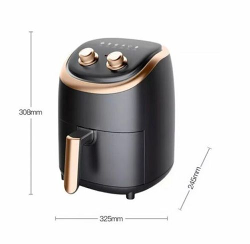 DSP Iσχυρή Φριτέζα Αέρος 1200W με Αποσπώμενο Κάδο 3.5lt και Ρυθμιζόμενο Θερμοστάτη - Air Fryer Μαύρη DSP Iσχυρή Φριτέζα Αέρος 1200W με Αποσπώμενο Κάδο 3.5lt και Ρυθμιζόμενο Θερμοστάτη - Air Fryer Μαύρη