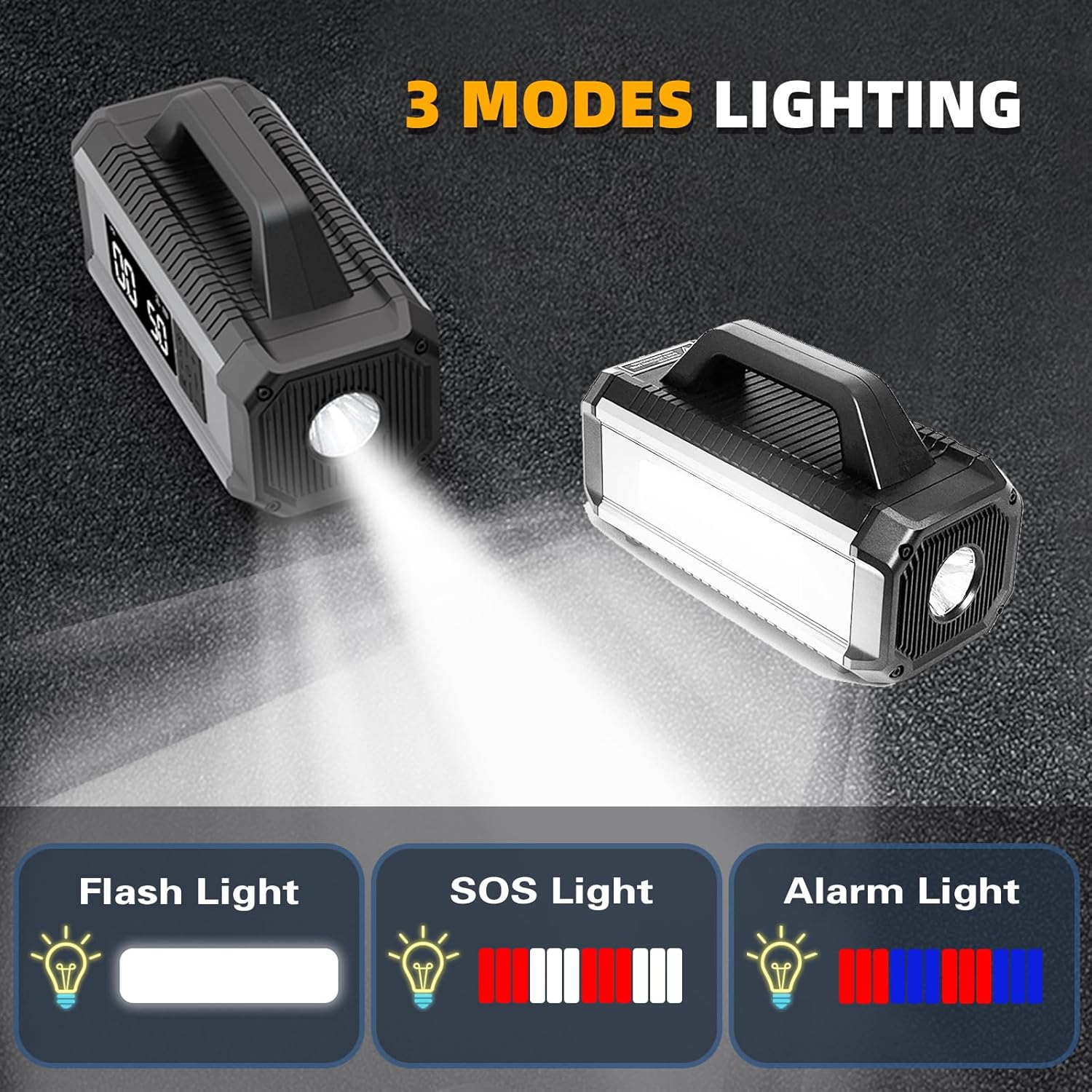 Εκκινητής Μπαταρίας Αυτοκινήτου 12V με Τρόμπα 13000mAh & Ψηφιακή Οθόνη - Andowl Εκκινητής Μπαταρίας Αυτοκινήτου 12V με Τρόμπα 13000mAh & Ψηφιακή Οθόνη - Andowl