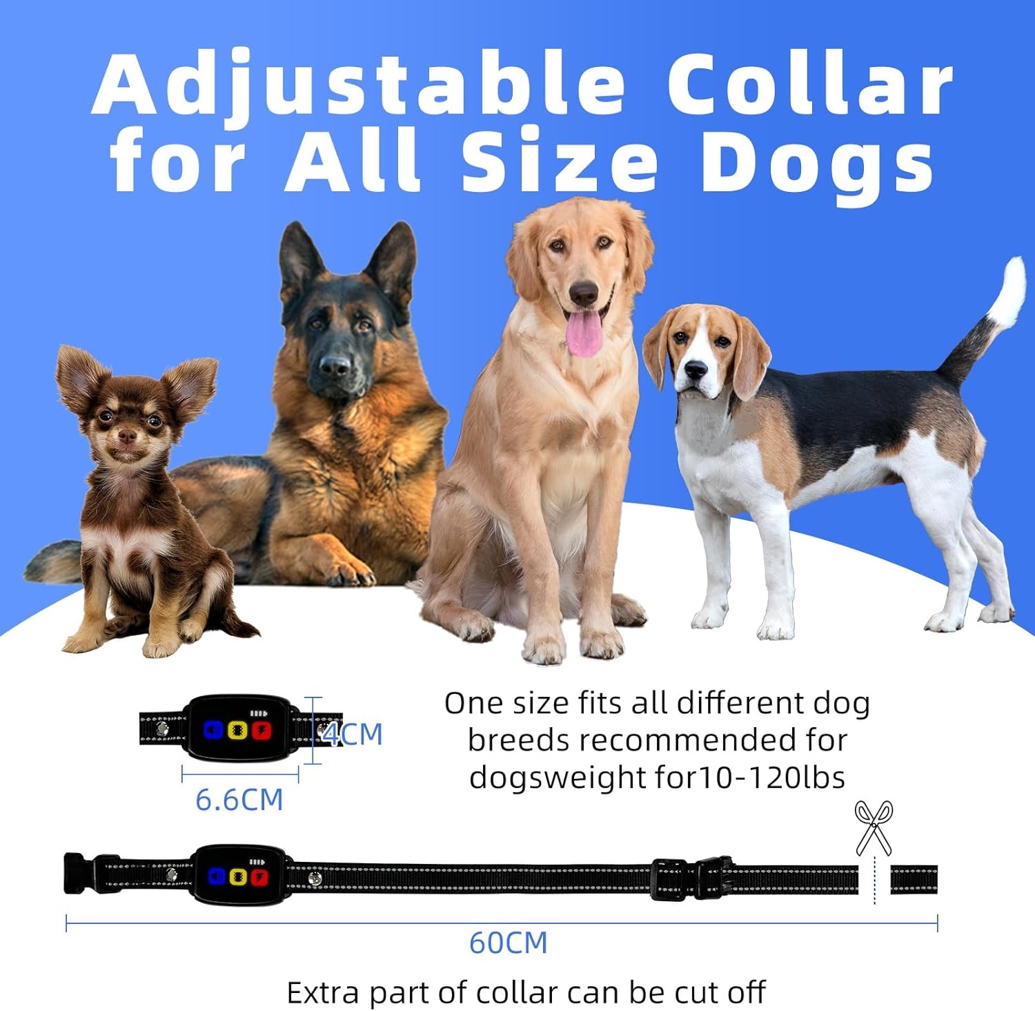 Εκπαιδευτικό Κολάρο Σκύλου με Τηλεχειριστήριο - Συσκευή Εκπαίδευσης για Σκύλους Ρυθμιζόμενο Αδιάβροχο Μαύρο - Eμβέλεια έως 800 μέτρα Εκπαιδευτικό Κολάρο Σκύλου με Τηλεχειριστήριο - Συσκευή Εκπαίδευσης για Σκύλους Ρυθμιζόμενο Αδιάβροχο Μαύρο - Eμβέλεια έως 800 μέτρα