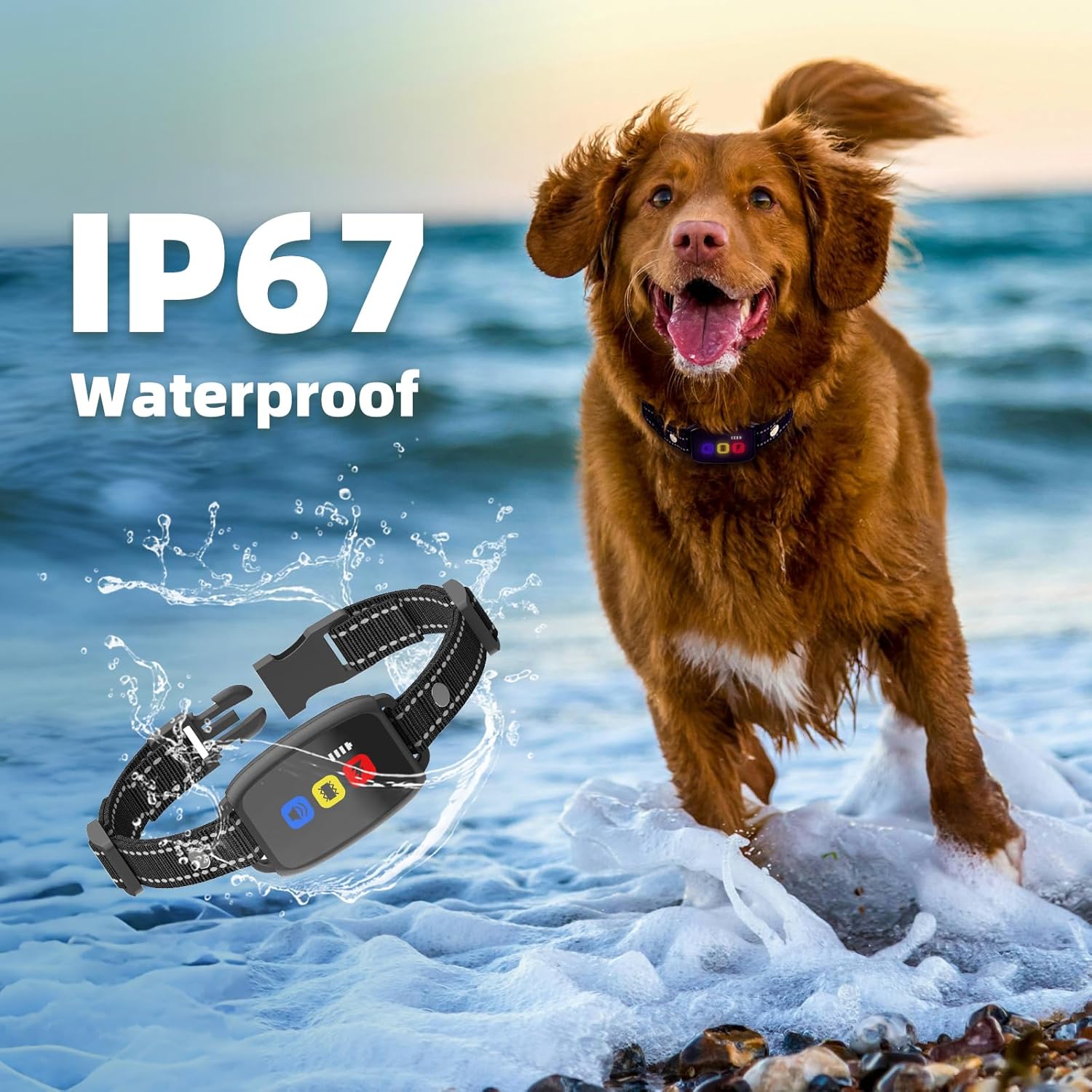 Εκπαιδευτικό Κολάρο Σκύλου με Τηλεχειριστήριο - Συσκευή Εκπαίδευσης για Σκύλους Ρυθμιζόμενο Αδιάβροχο Μαύρο - Eμβέλεια έως 800 μέτρα Εκπαιδευτικό Κολάρο Σκύλου με Τηλεχειριστήριο - Συσκευή Εκπαίδευσης για Σκύλους Ρυθμιζόμενο Αδιάβροχο Μαύρο - Eμβέλεια έως 800 μέτρα