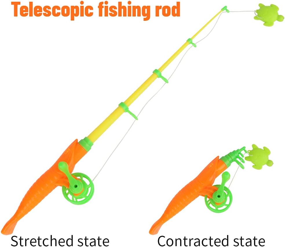 Εκπαιδευτικό Μαγνητικό Παιχνίδι Ψαρέματος με Καλάμια, Απόχες & Πισίνα για Ηλικίες 3+ Ετών Εκπαιδευτικό Μαγνητικό Παιχνίδι Ψαρέματος με Καλάμια, Απόχες & Πισίνα για Ηλικίες 3+ Ετών