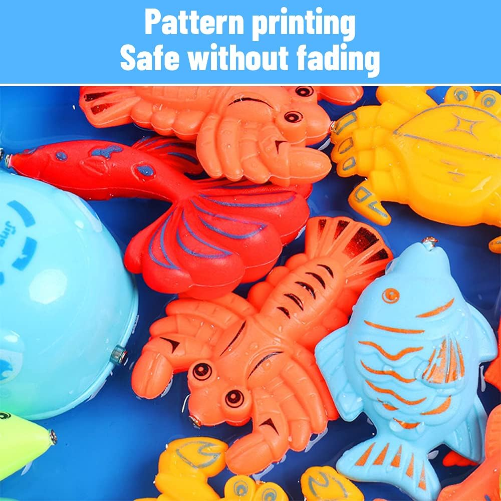 Εκπαιδευτικό Μαγνητικό Παιχνίδι Ψαρέματος με Καλάμια, Απόχες & Πισίνα για Ηλικίες 3+ Ετών Εκπαιδευτικό Μαγνητικό Παιχνίδι Ψαρέματος με Καλάμια, Απόχες & Πισίνα για Ηλικίες 3+ Ετών