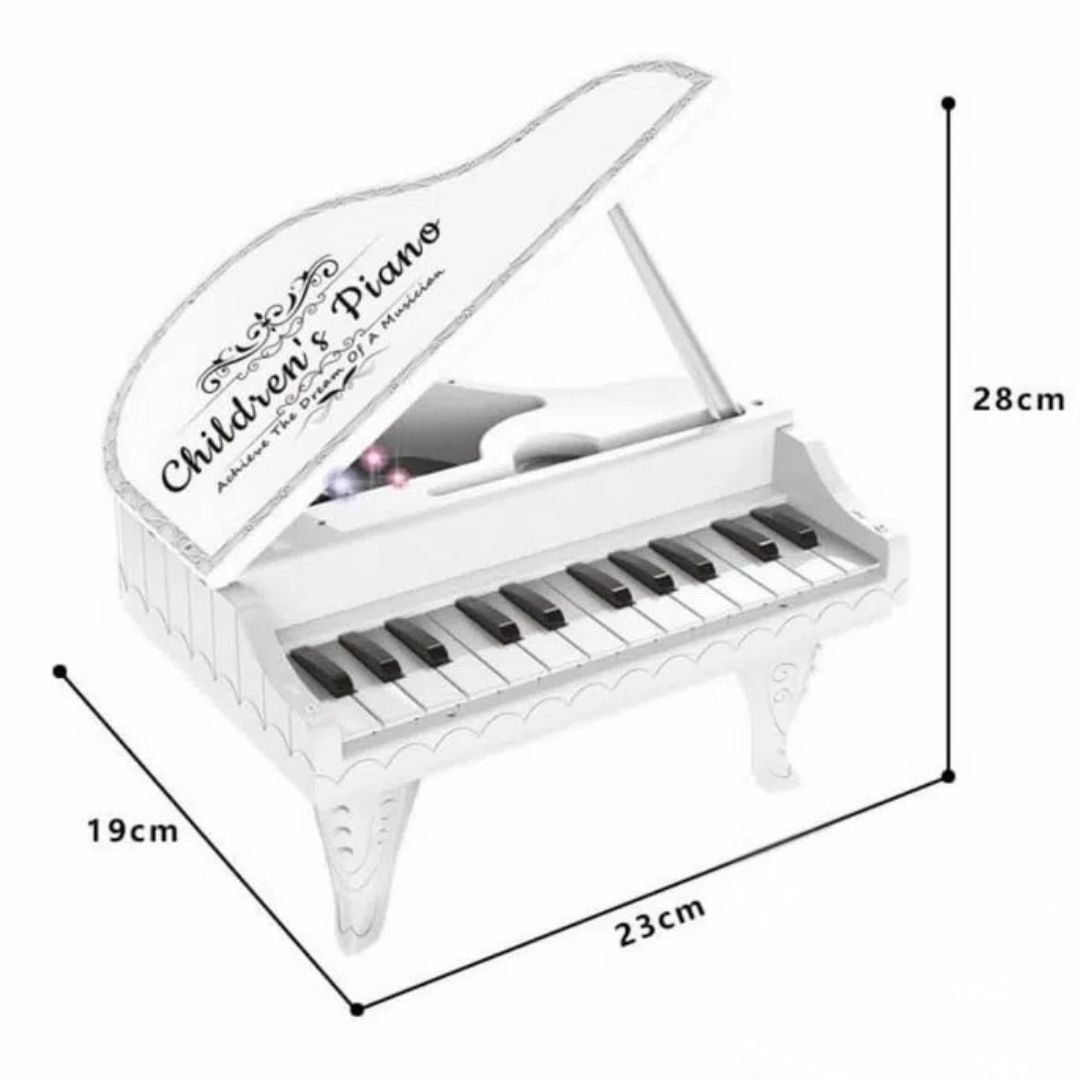 Εκπαιδευτικό Μουσικό Παιχνίδι Πιάνο με 13 Μουσικά Προγράμματα και Πολύχρωμο Φωτισμό Εκπαιδευτικό Μουσικό Παιχνίδι Πιάνο με 13 Μουσικά Προγράμματα και Πολύχρωμο Φωτισμό
