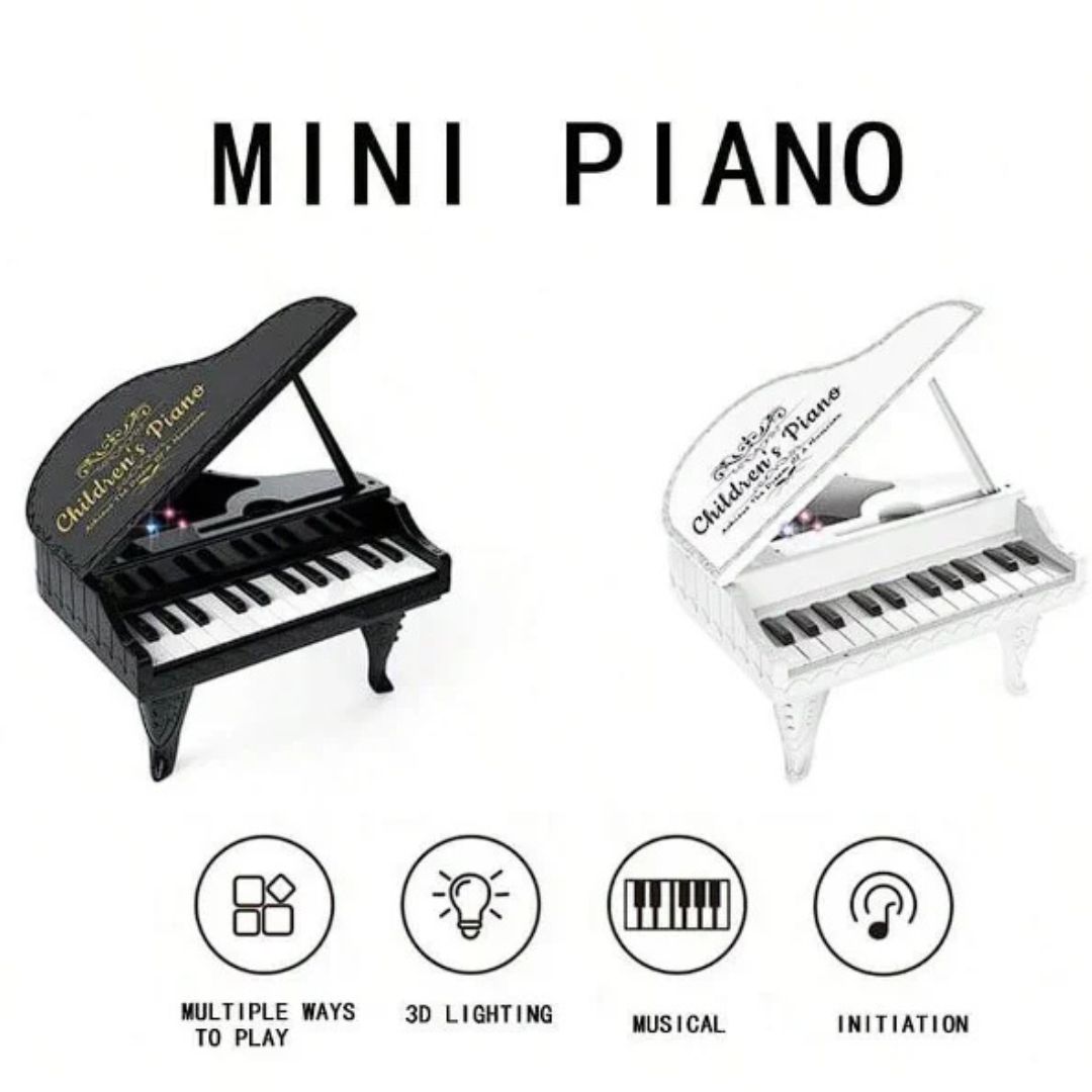 Εκπαιδευτικό Μουσικό Παιχνίδι Πιάνο με 13 Μουσικά Προγράμματα και Πολύχρωμο Φωτισμό Εκπαιδευτικό Μουσικό Παιχνίδι Πιάνο με 13 Μουσικά Προγράμματα και Πολύχρωμο Φωτισμό