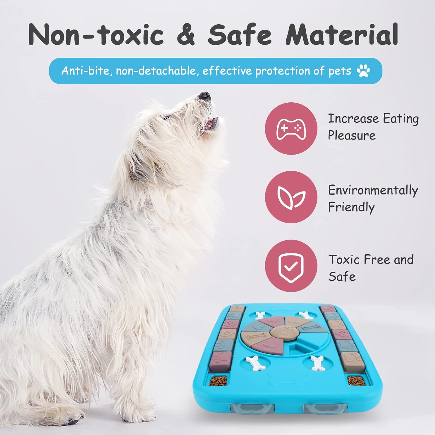 Εκπαιδευτικό Παιχνίδι Αργού Ταΐσματος για Σκύλους Εκπαιδευτικό Παιχνίδι Αργού Ταΐσματος για Σκύλους